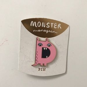 D-letter pin - Danica Studio for Anthropologie